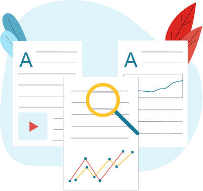 Content development illustration for high search rankings