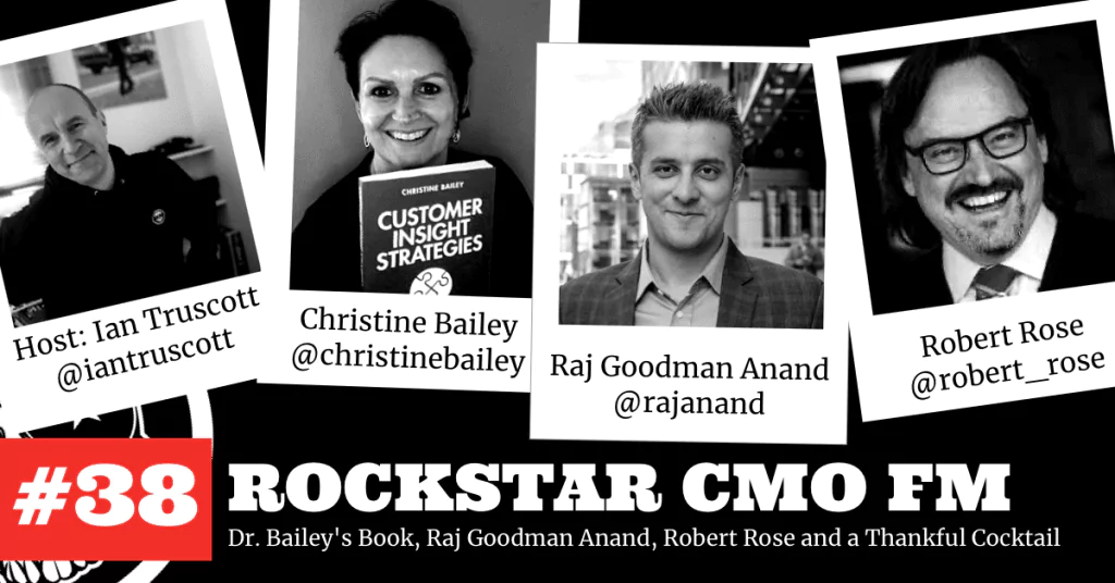 Raj Talks About Content Marketing on Rockstar CMO Podcast